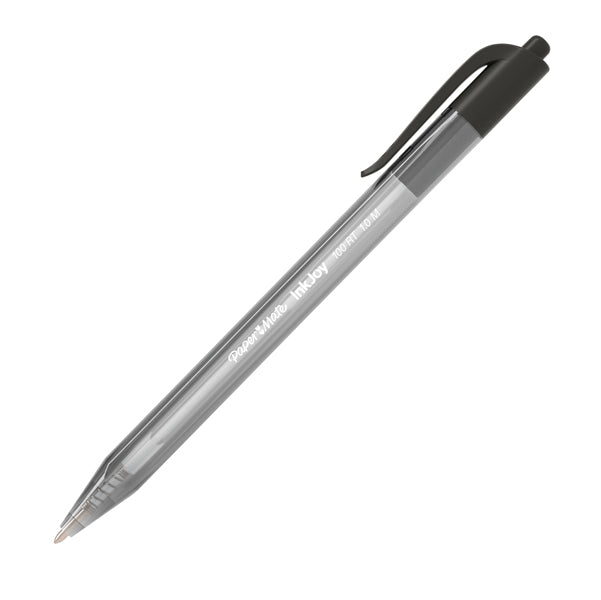 PAPERMATE - S0957030 - Penna a sfera a scatto Inkjoy 100 RT - punta 1,0mm - nero - Papermate