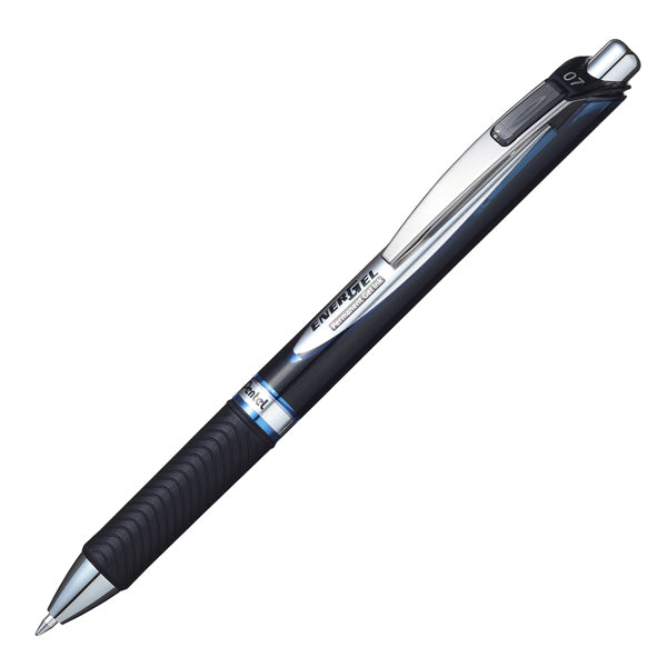PENTEL - BLP77-CX - Roller a scatto Energel XM Permanent - punta 0,7mm - blu - Pentel