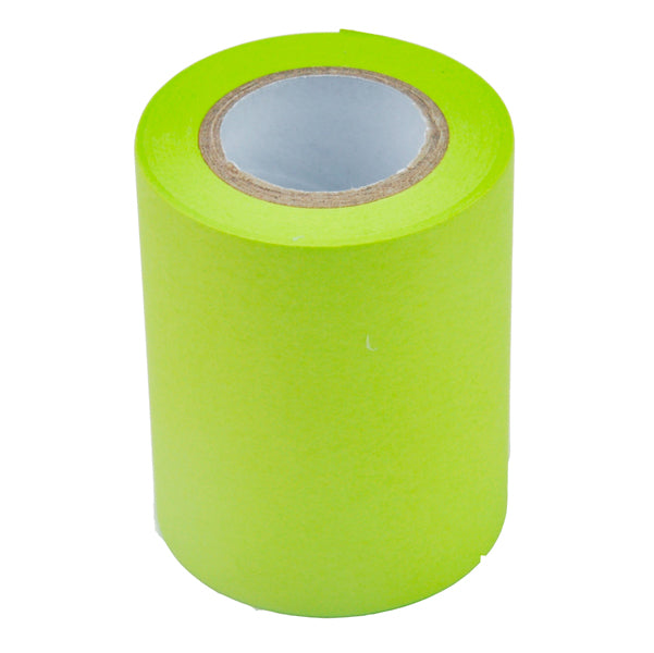 ITERNET - 3205V - Rotolo ricarica carta autoadesiva - verde neon - 59mm x 10mt - per Memoidea Tape Dispenser - Iternet