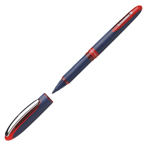 SCHNEIDER - P183002 - Roller One Business con cappuccio - tratto ultra smooth 0,6mm - rosso - Schneider