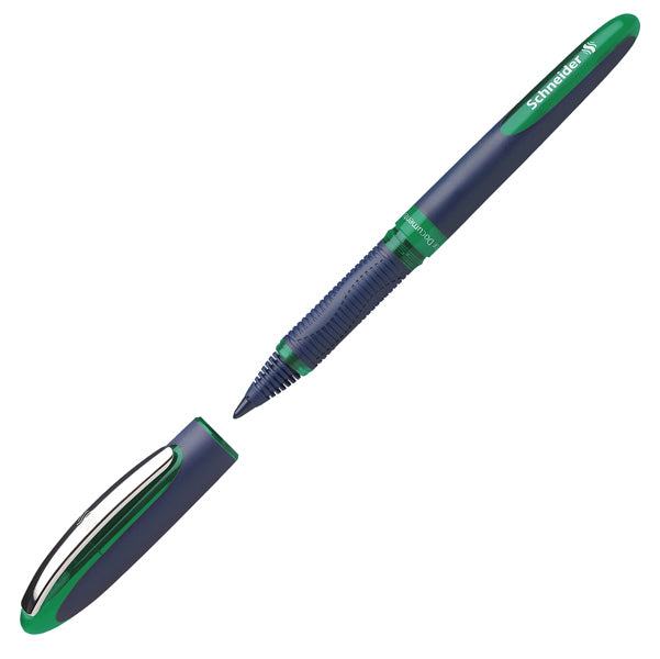 SCHNEIDER - P183004 - Roller One Business con cappuccio - tratto ultra smooth 0,6mm - verde - Schneider