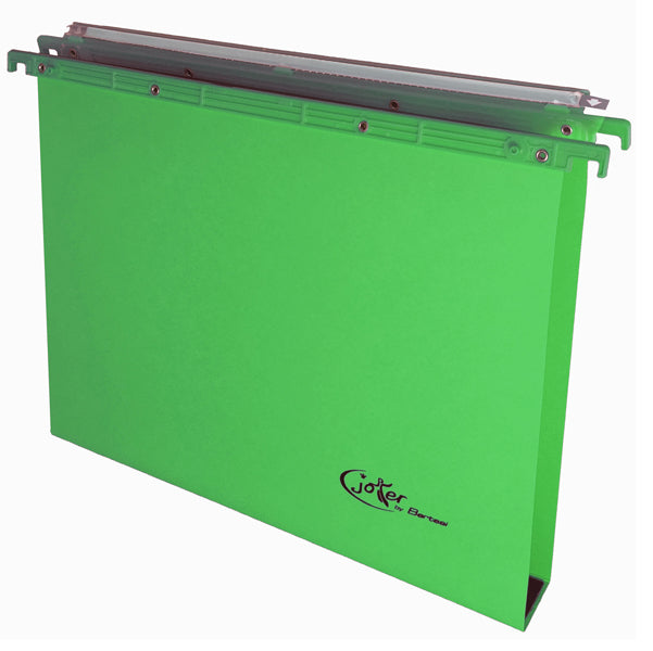 BERTESI - 400-395 Link 3-A6 - Cartella sospesa Joker - cassetto - interasse 39 cm - fondo U 3 cm - 37x25 cm - verde - Bertesi