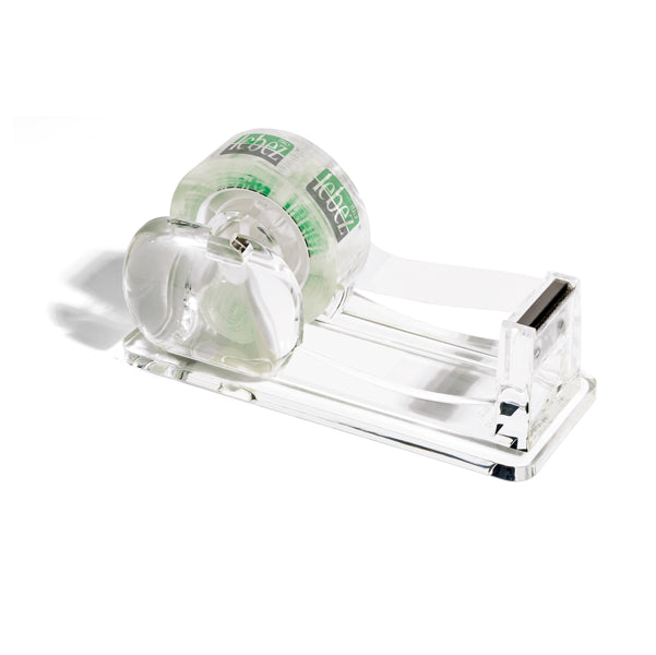 LEBEZ - 80421 - Dispenser per nastro adesivo - acrilico - trasparente - Lebez