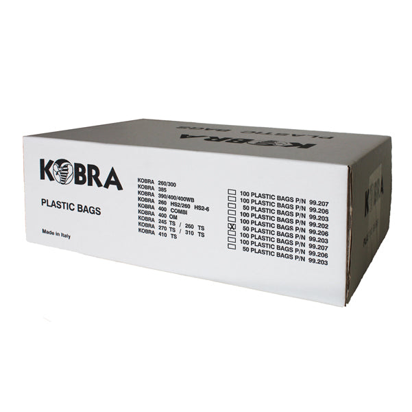 KOBRA - 99.203 - Scatola da 50 sacchi per dd kobra 390 e 400
