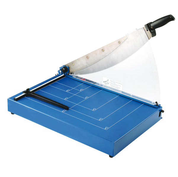 TITANIUM - 13042 - Taglierina a leva 3042 - con blocca lama - 54,5 x 38,2 cm - 460 mm (A3) - 40 fogli - blu - Titanium