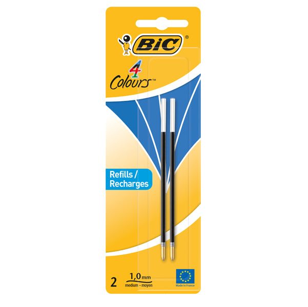 BIC - 931778 - Refill roller - punta 1,00mm - blu - Bic - conf. 2 pezzi