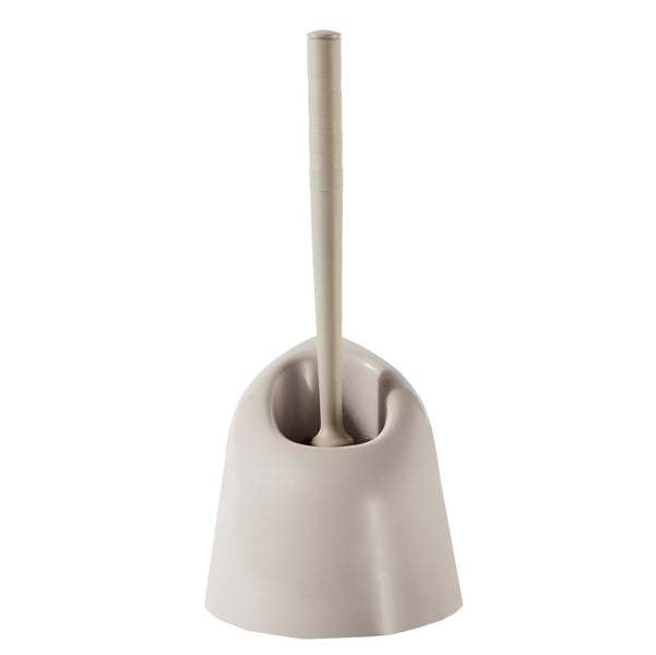 PERFETTO - 0087 - Portascopino angolare - 13x13x39 cm - plastica - bianco - Perfetto
