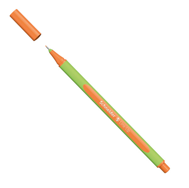 SCHNEIDER - P191006 - Fineliner Line-Up - punta 0,4mm - arancio - Schneider