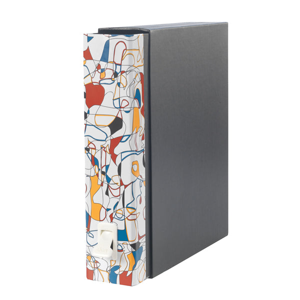 DOX - D26209 - Registratore Dox 2 Infinity - dorso 8 cm - protocollo 23x34 cm - fantasia - Esselte