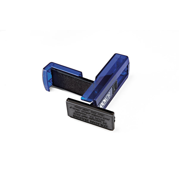 COLOP - PSP30IN - Timbro Pocket Stamp Plus 30 - 18x47 mm - 5 righe - autoinchiostrante - Colop