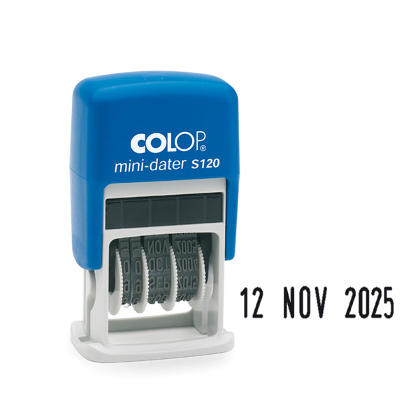 COLOP - S120 - Timbro Mini Dater S120 Datario - 3,8 mm - autoinchiostrante - Colop