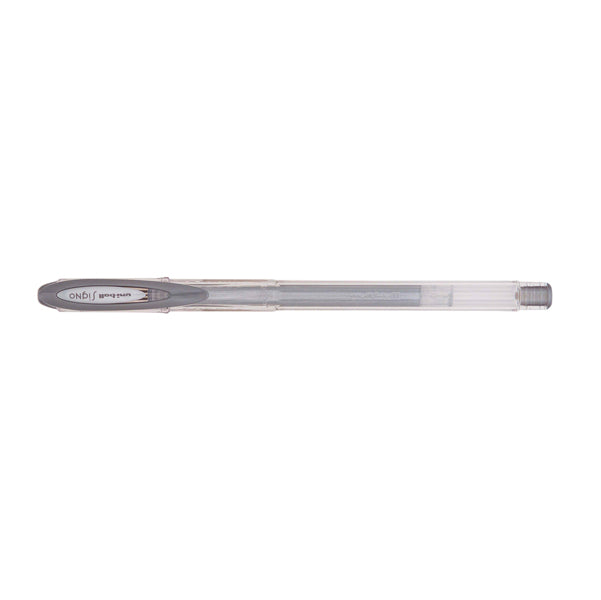 UNI MITSUBISHI - M UM120NM ARG - Penna a sfera gel Uni Ball Signo - punta 0,8mm - argento - Uni Mitsubishi