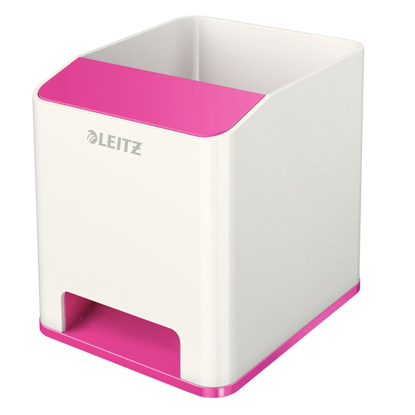 LEITZ - 53631023 - Portapenne con amplificatore WOW - 9x10x10 cm - fucsia - Leitz