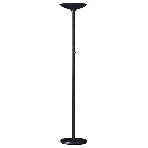 UNILUX - 400090467 - Lampada da terra Varialux - a led - base diametro 30 cm - H 175-186 cm - 22 W - nero - Unilux