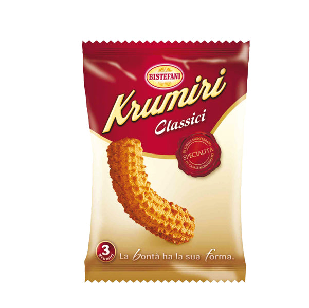 BISTEFANI - BIKRS - Krumiri Classici - Bistefani - monoporzione con 3 biscotti da 27 gr