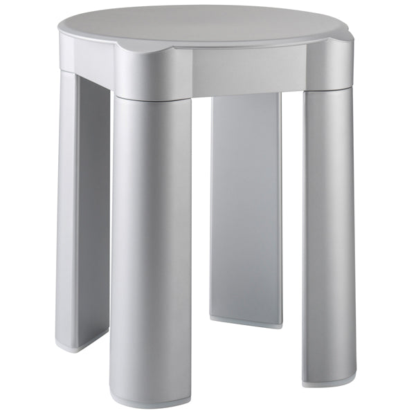 MAR PLAST - A56001 - Sgabello componibile - 37x37x39 cm - capacitA' massima 100 kg - bianco - Mar Plast