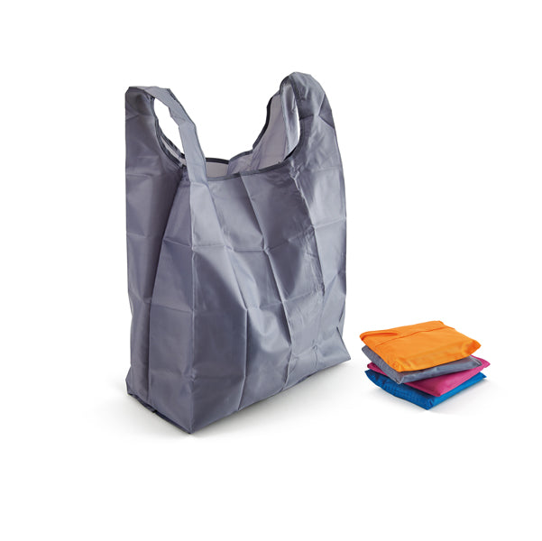 PERFETTO - 0463A - Shopper T-Bag - riutilizzabile - 38x68 cm - colori assortiti - Perfetto