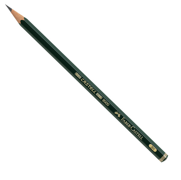 FABER-CASTELL - 119013 - Matita in grafite Castell 9000 - gradazione 3H - esagonale - Faber Castell