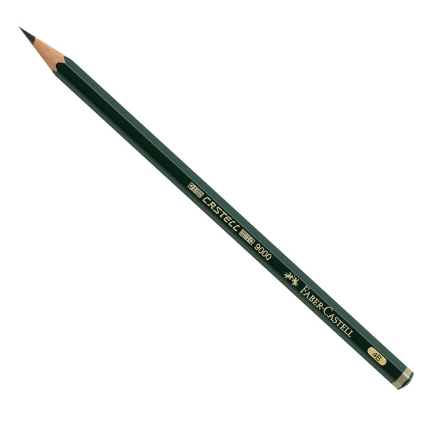 FABER-CASTELL - 119004 - Matita in grafite Castell 9000 - gradazione 4B - esagonale - Faber Castell