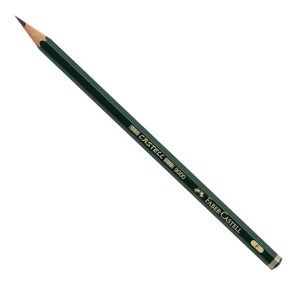 FABER-CASTELL - 119010 - Matita in grafite Castell 9000 - gradazione F - esagonale - Faber Castell