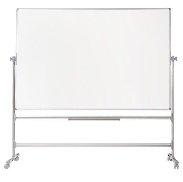 BI-OFFICE - RQR0224GR - Lavagna magnetica girevole Earth - 90 x 120 cm - bianco - Bi-Office