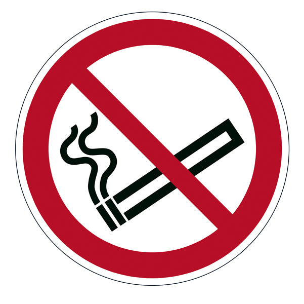DURABLE - 1728-03 - Pittogramma adesivo - da terra - ''Vietato fumare'' - diametro 43 cm - Durable