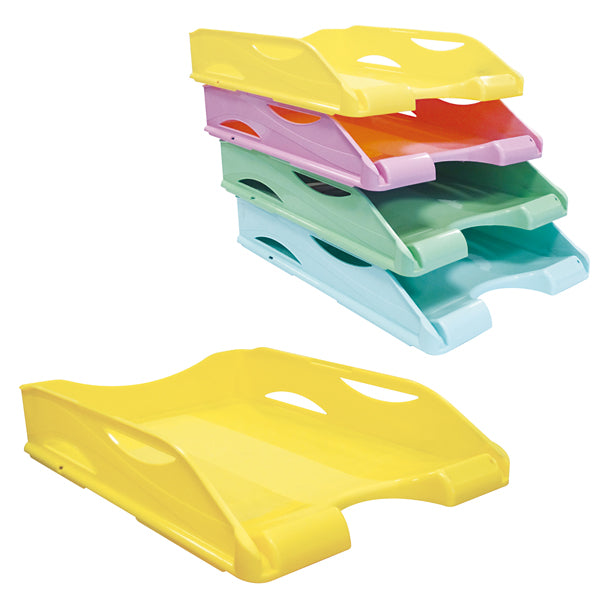 ARDA - 65510PASG - Portacorrispondenza Keep Colour Pastel - infrangibile - 23 x 32 cm - giallo - Arda