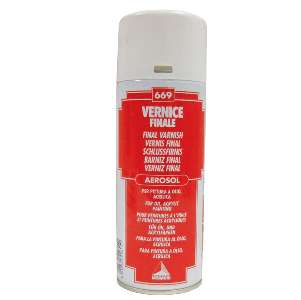MAIMERI - M5832669 - Vernice finale lucido spray - 400 ml - Maimeri