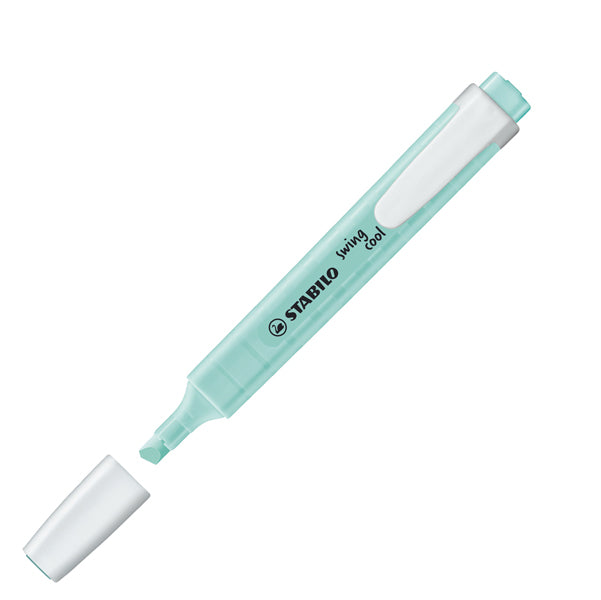 STABILO - 275-113-8 - Evidenziatore Swing Cool pastel - punta a scalpello - tratto 1 - 4 mm - carta da zucchero 113 - Stabilo