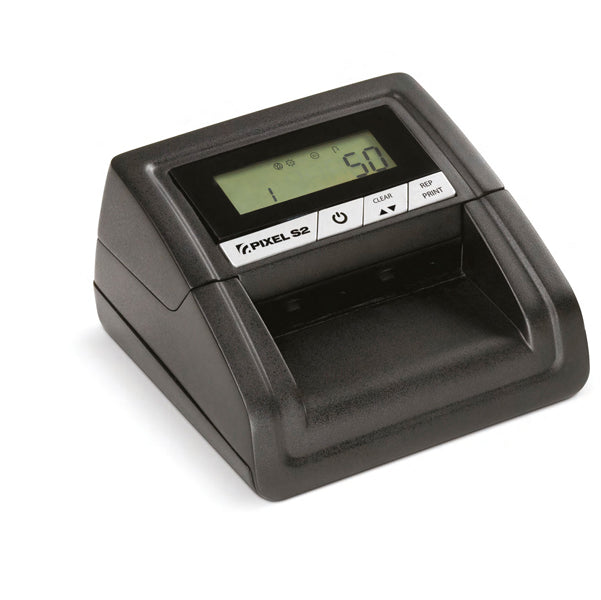 ITERNET - 3349 - Conta-verifica banconote Pixel S2 - 11,7 x 13,6 x 7,1 cm - nero - Iternet