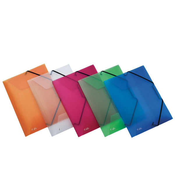 FAVORIT - 400066830 - Cartella 3L con elastico Lumina - 22x30cm - colori assortiti - D0-3 - Favorit