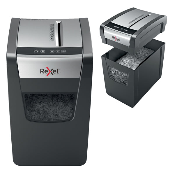 REXEL - 2104573EU - Distruggidocumenti Momentum X410 SL - taglio a frammenti 4x28 mm - Rexel