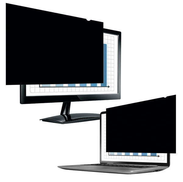 FELLOWES - 4801501 - Filtro privacy PrivaScreen per monitor - widescreen 22''-55,88 cm - formato 16:10 - Fellowes