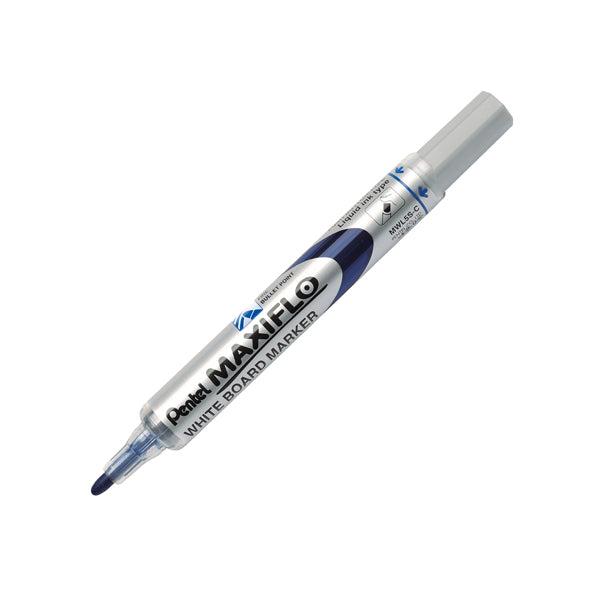 PENTEL - MWL5S-C - Marcatore Maxiflo Liquid Ink - per lavagna - blu - Pentel - 86844 - Conf. da 12 Pz.