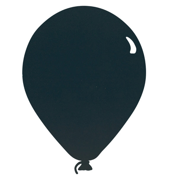 SECURIT - FB-BALLOON - Lavagna da parete Silhouette - 39,6 x 29 cm - forma palloncino - nero - Securit