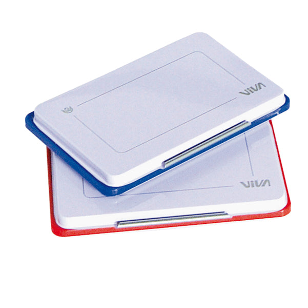 VIVA - 348B-blue - Cuscinetto per timbri in gomma - blu - Viva