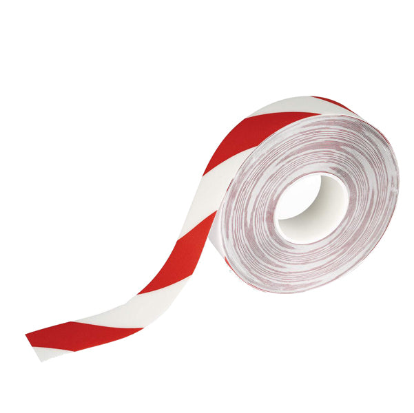 DURABLE - 1726-132 - Nastro adesivo DURALINE STRONG 50-07 1726 - permanente - 5 cm x 30 m - rosso-bianco - Durable