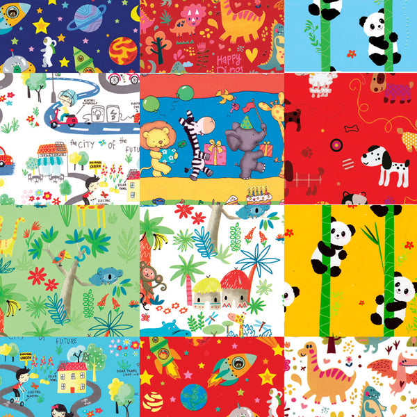 REX SADOCH - R4407GEN - Carta regalo - raso - Bambini - 70 x 100 cm - Rex Sadoch - scatola 100 fogli