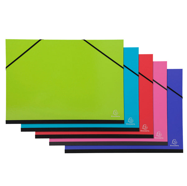 EXACOMPTA - 25729E - Cartella porta disegni con elastici Ideramama - A3 - colori assortiti - Exacompta