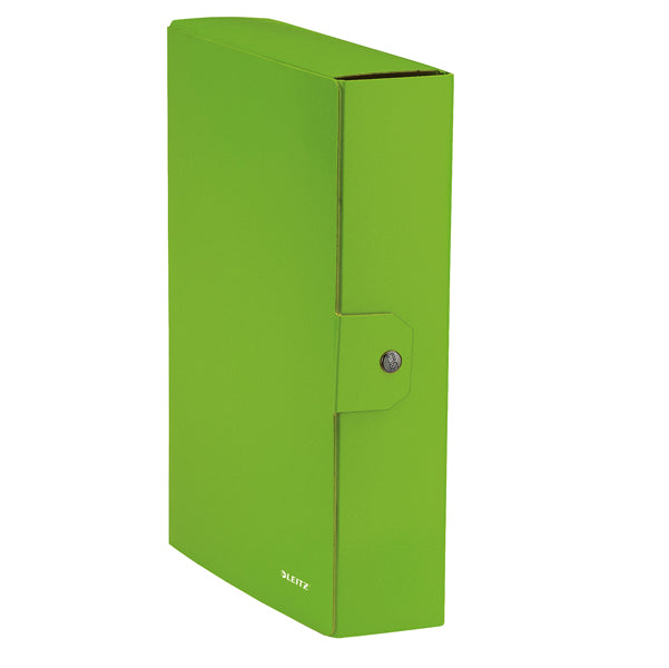 LEITZ - 39670054 - Scatola progetto WOW - dorso 8 cm - verde lime - Leitz