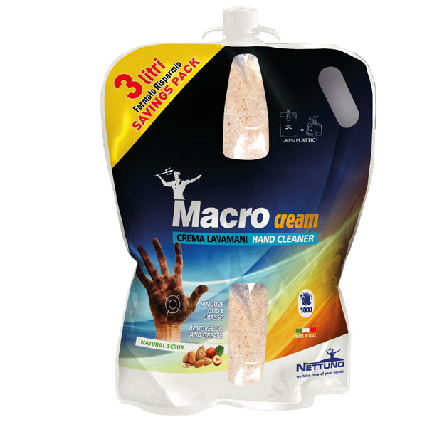 NETTUNO - 00790 - Sacca ricarica T-Bag Macrocream - 3 L - Nettuno