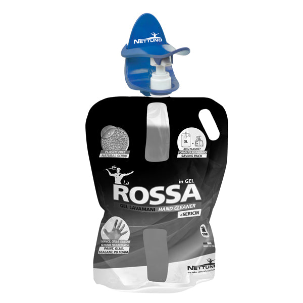 NETTUNO - 0310W - Supporto a muro T-Duck per sacche ricarica T-Bag - 3 L - blu - Nettuno