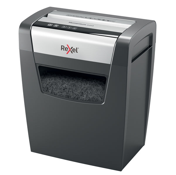 REXEL - 2104571EU - Distruggidocumenti Momentum X410 - a frammenti - 23L - Rexel