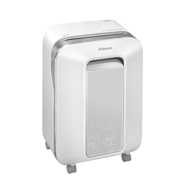 FELLOWES - 5050101 - Distruggidocumenti LX-201 - a microframmenti - bianco - Fellowes