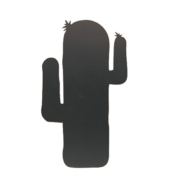 SECURIT - FB-CACTUS - Lavagna da parete Silhouette - forma cactus - 39,6 x 29 cm - nero - Securit