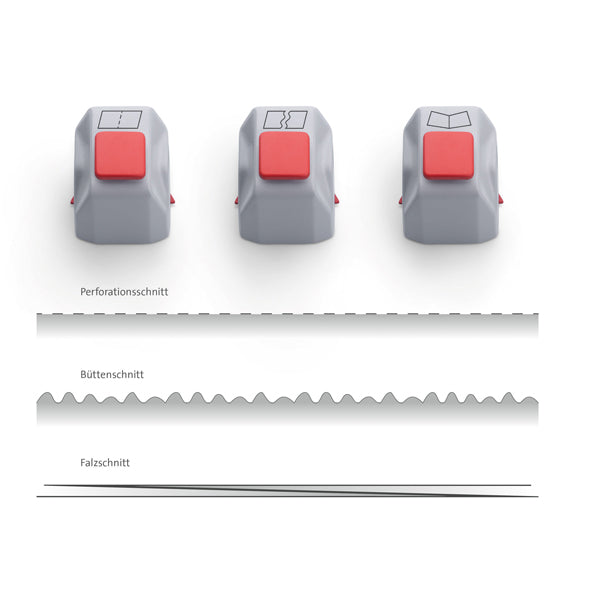 DAHLE - R000981 - Lame assortite - per Hobby 508 - 59 x 21 cm - Dahle - conf. 3 pezzi