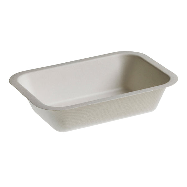 Leone - Q2024 - Vaschette Chips Take Away Bio - 17 x 12 x 4 cm - Leone - conf. 50 pezzi