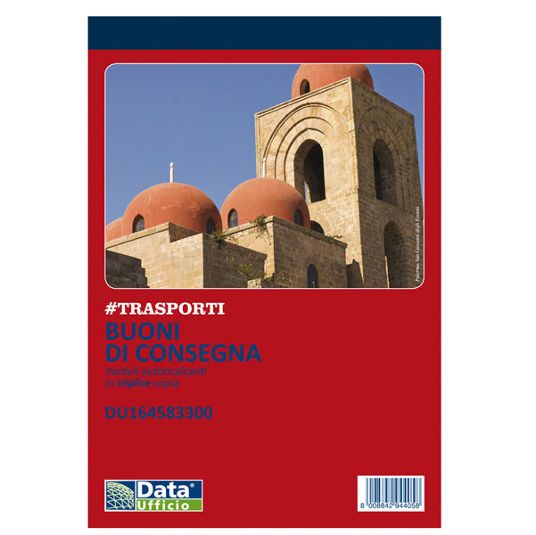DATA UFFICIO - DU164583300 - Blocco buoni di consegna - 33-33-33 copie autoric. - 21,5x14,8cm - DU164583300 - Data Ufficio