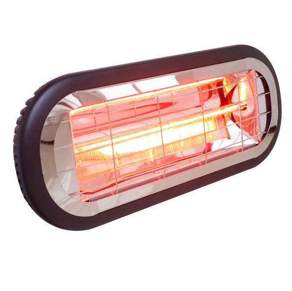 CFG - ER021 - Stufa a infrarossi SoleRosso da interno-esterno - 33,5x23,5x13,5 cm - 1500W - CFG