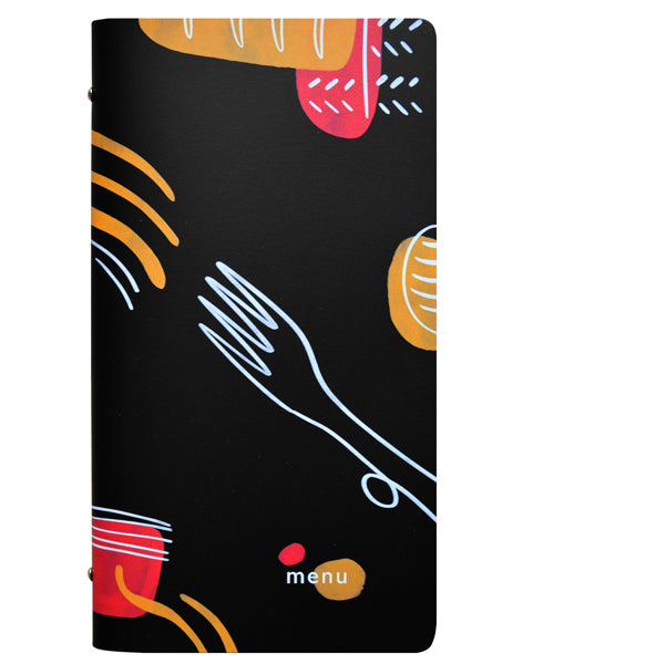 STILCASA - F360035 - PortamenU' linea Spaghetti - 18x31,6 cm - nero - Stilcasa